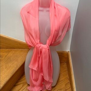 Collection Eighteen Coral Scarf Shawl Wrap